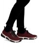 BOTKI sneakersy 37 RIEKER 45973 bordowe damskie półbuty bordo